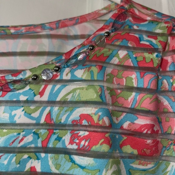 Ruby Rd. Multicolor Striped Blouse - Picture 4 of 8